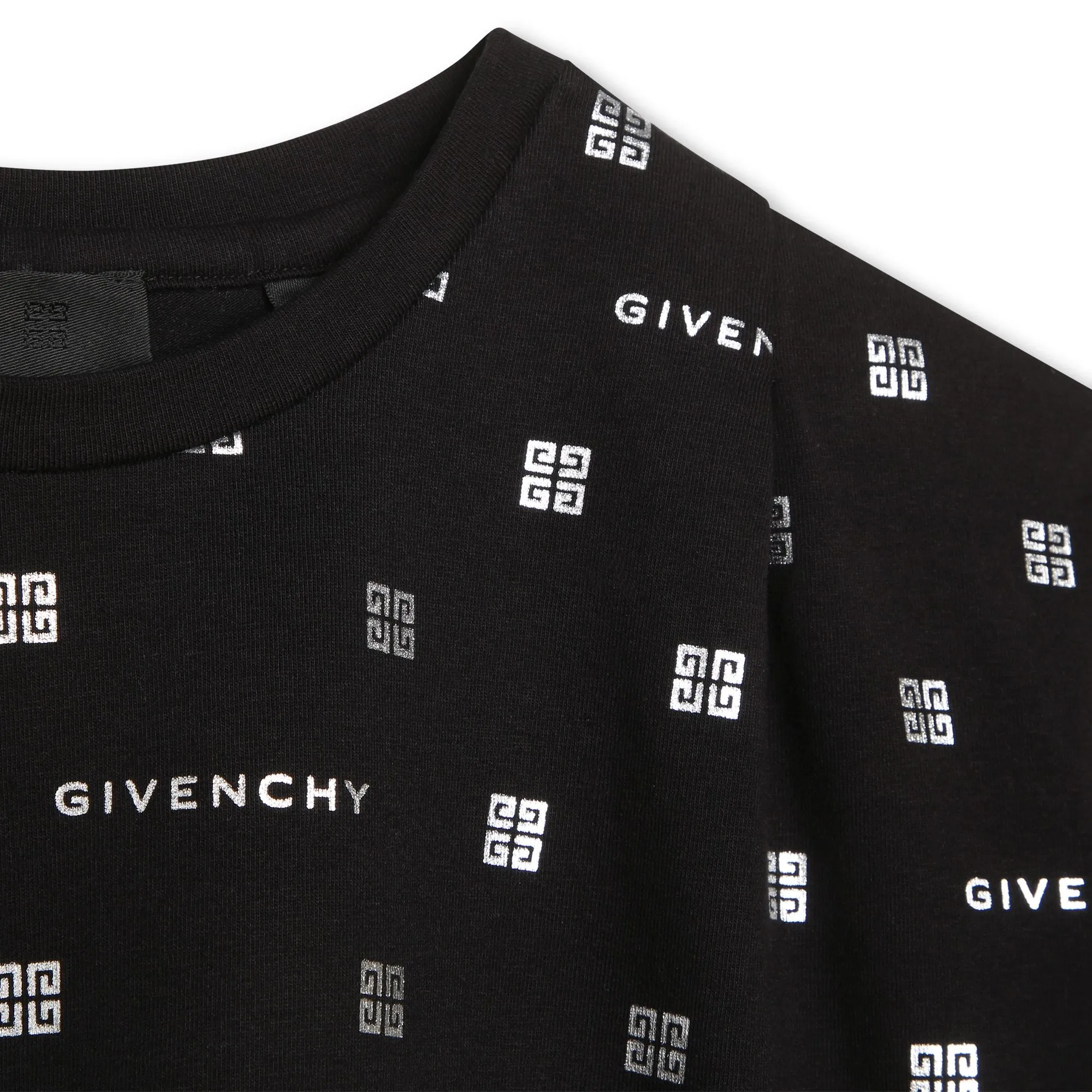 Black 4G Logo Print T-Shirt
