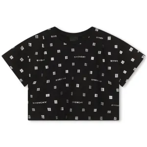 Black 4G Logo Print T-Shirt