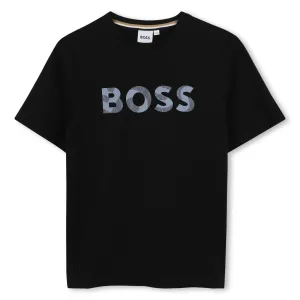 Black Matrix Logo T-Shirt