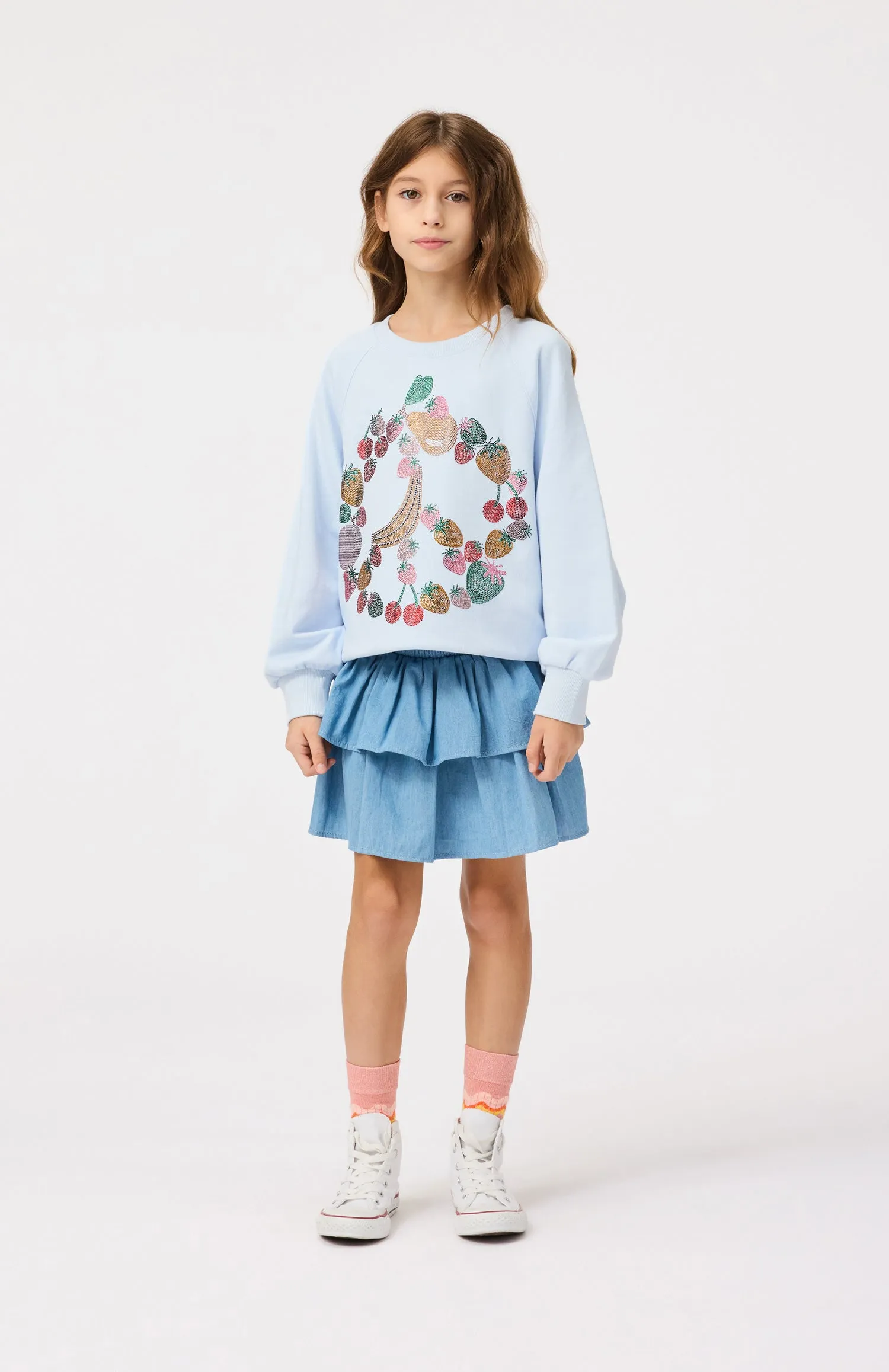 Bonita Sky Indigo Skirt