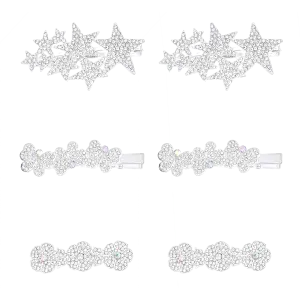 Crystal Star Butterfly and Flower Set