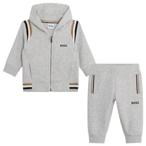 Gray Logo Tracksuit