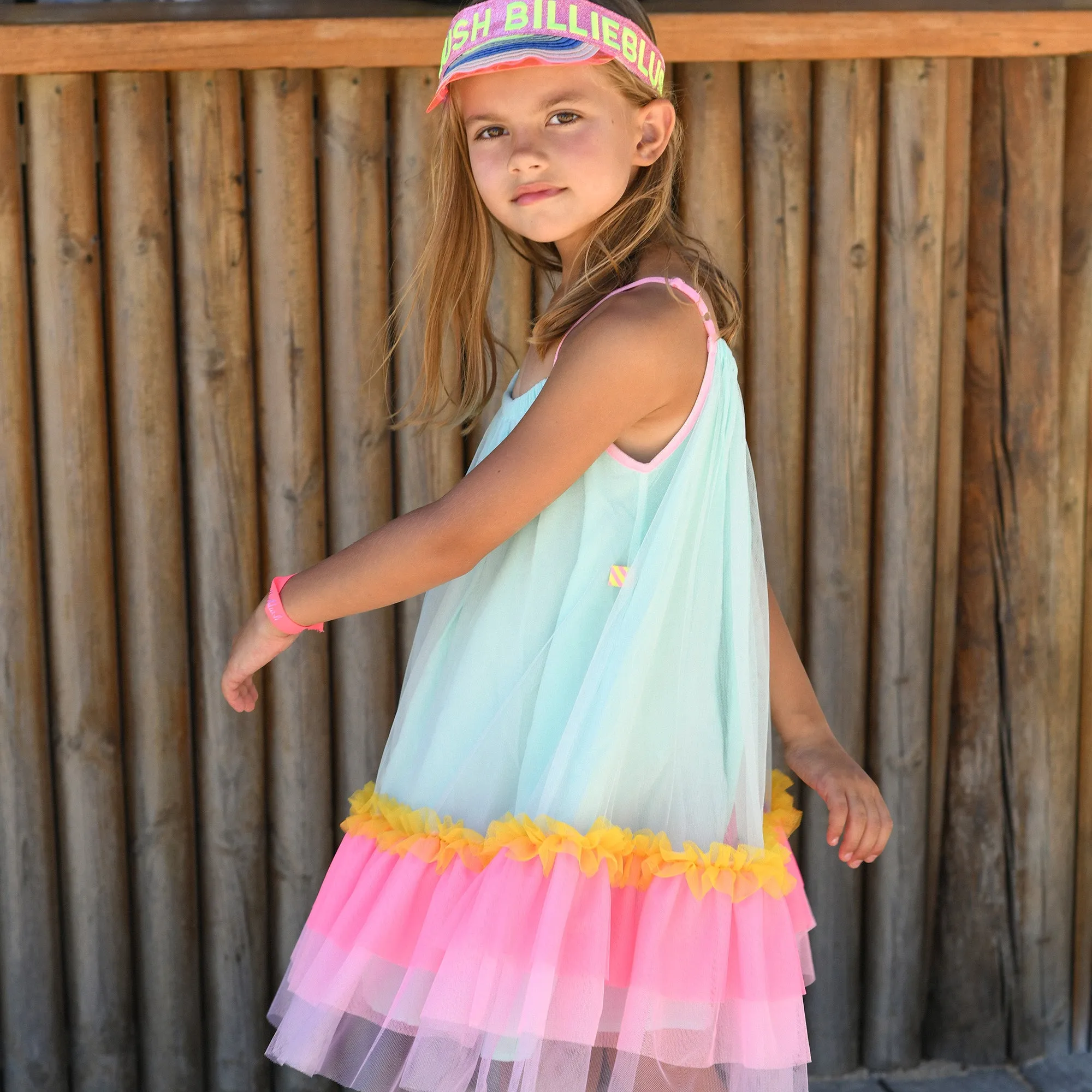 Multi-Colored Tulle Dress