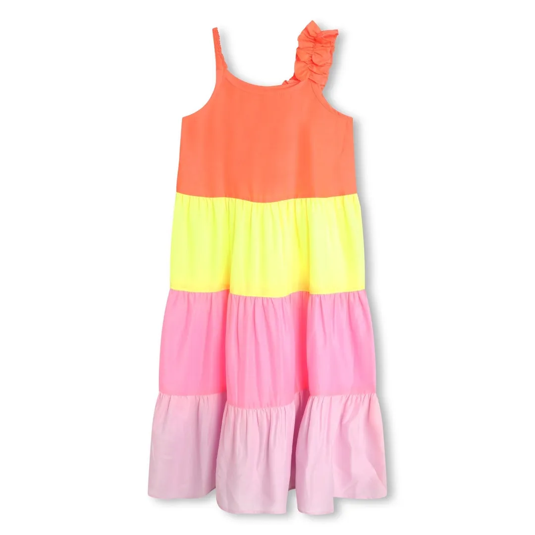 Multicolor Sleeveless Dress