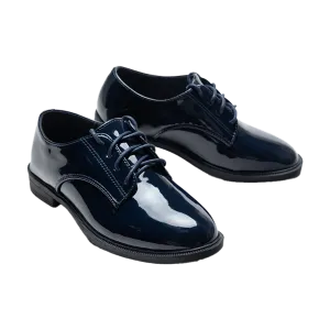 Navy Oxford Laced Dress Shoes