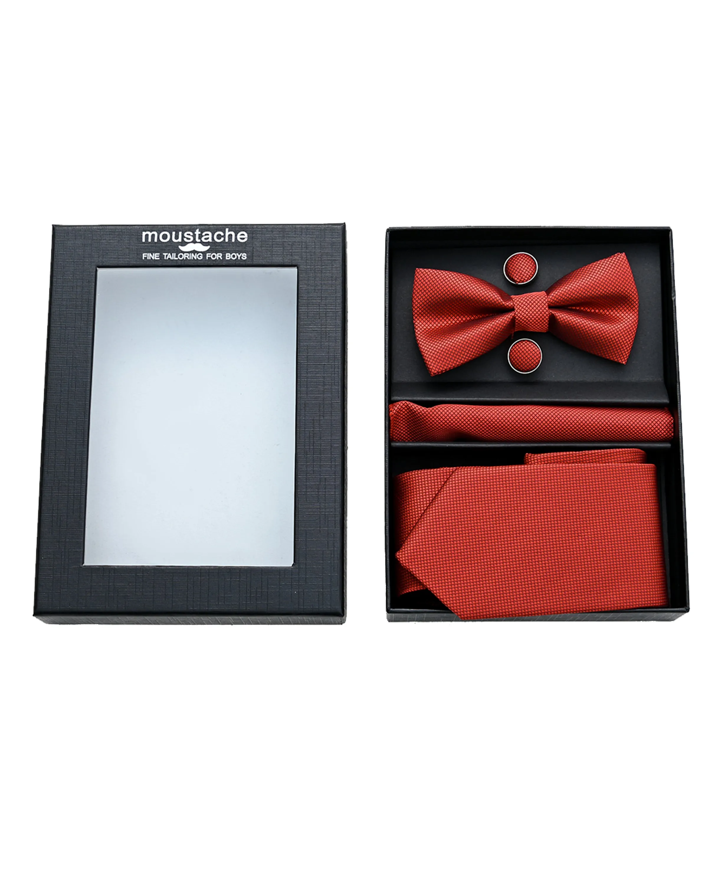 Orange Tie Set