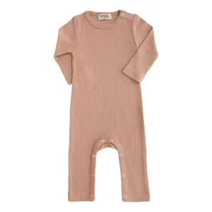 Pink Fawn LS Modal Romper