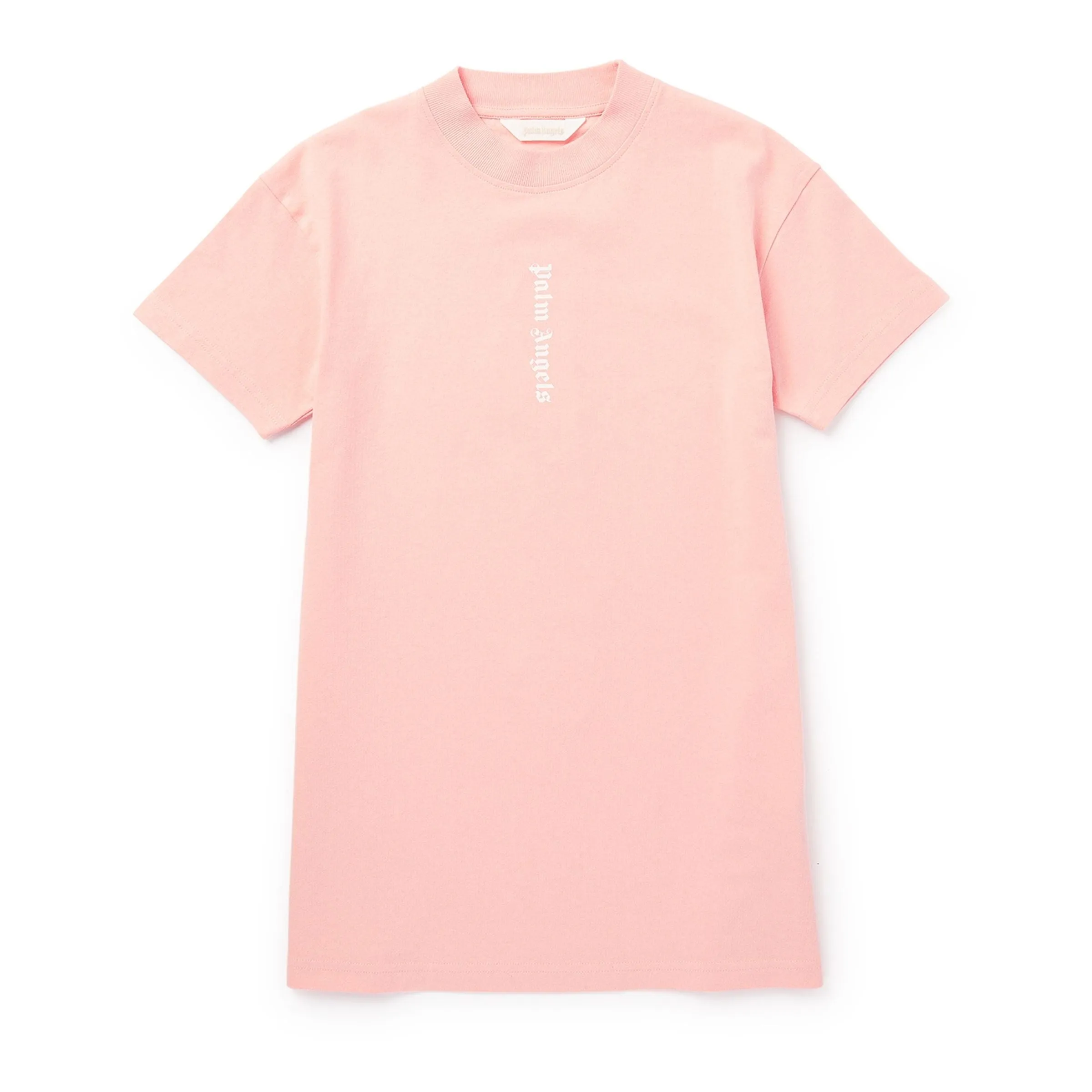 Pink Logo Print T-Shirt Dress
