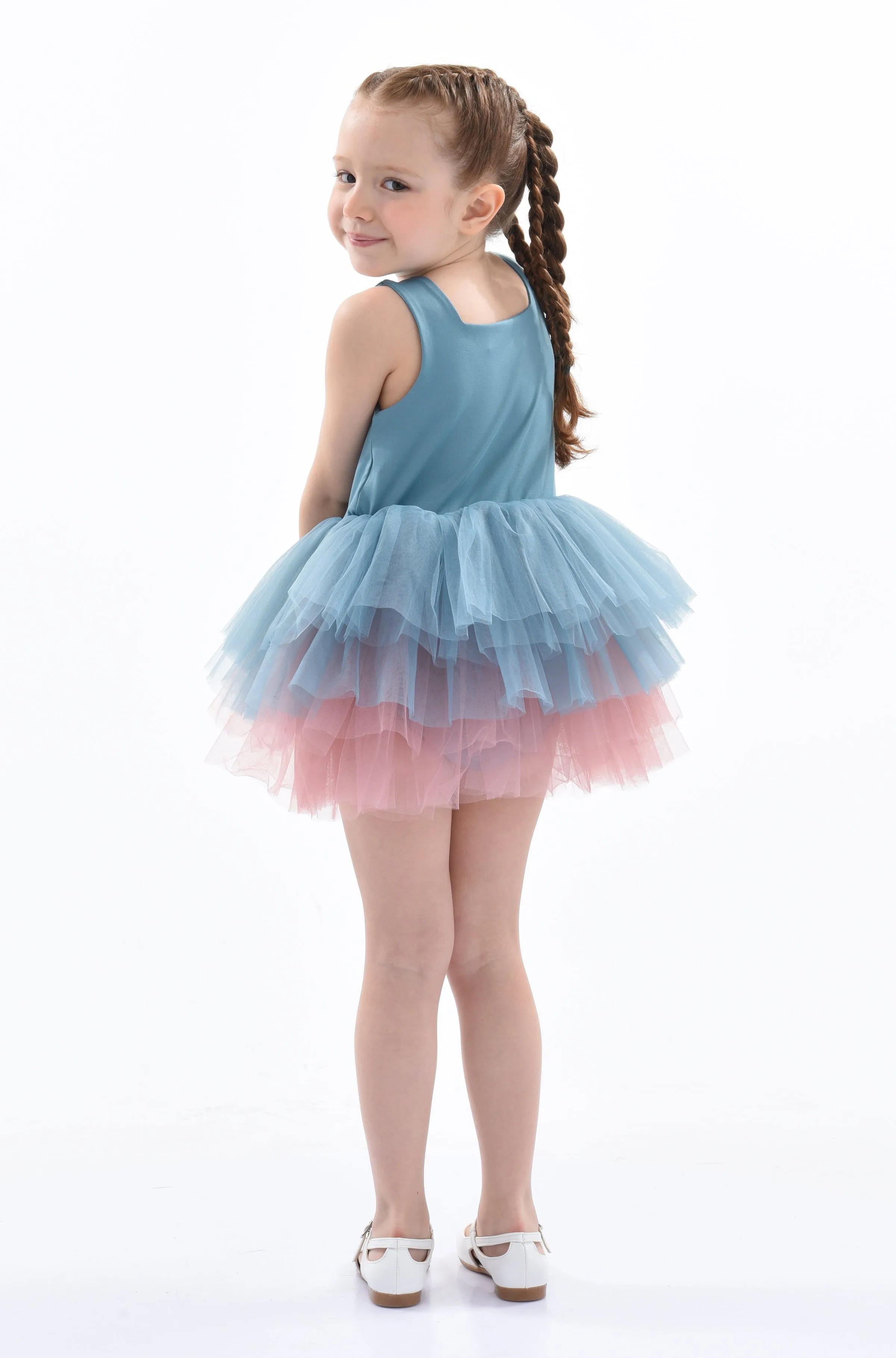 Teal Jen Tutu Dress