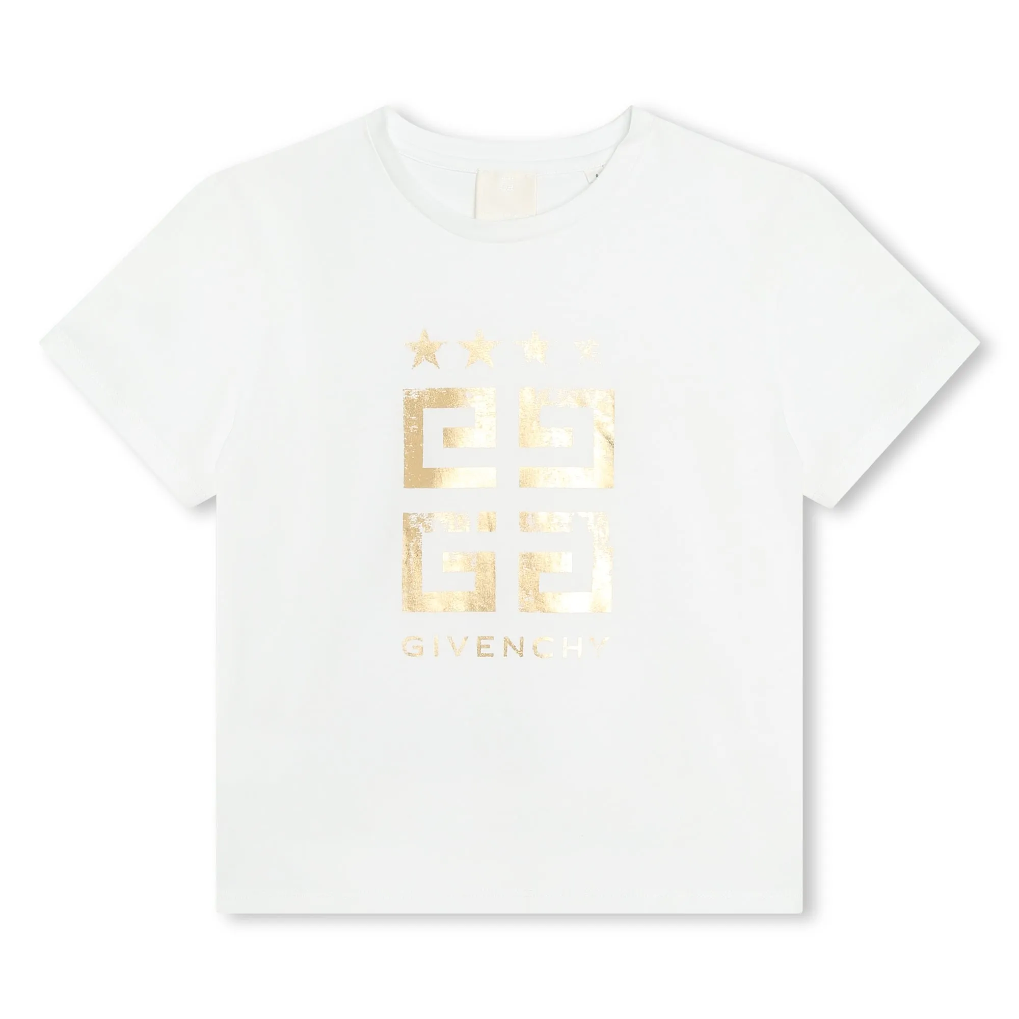 White 4G Logo T-Shirt