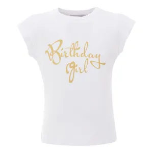 White Birthday Girl T-Shirt