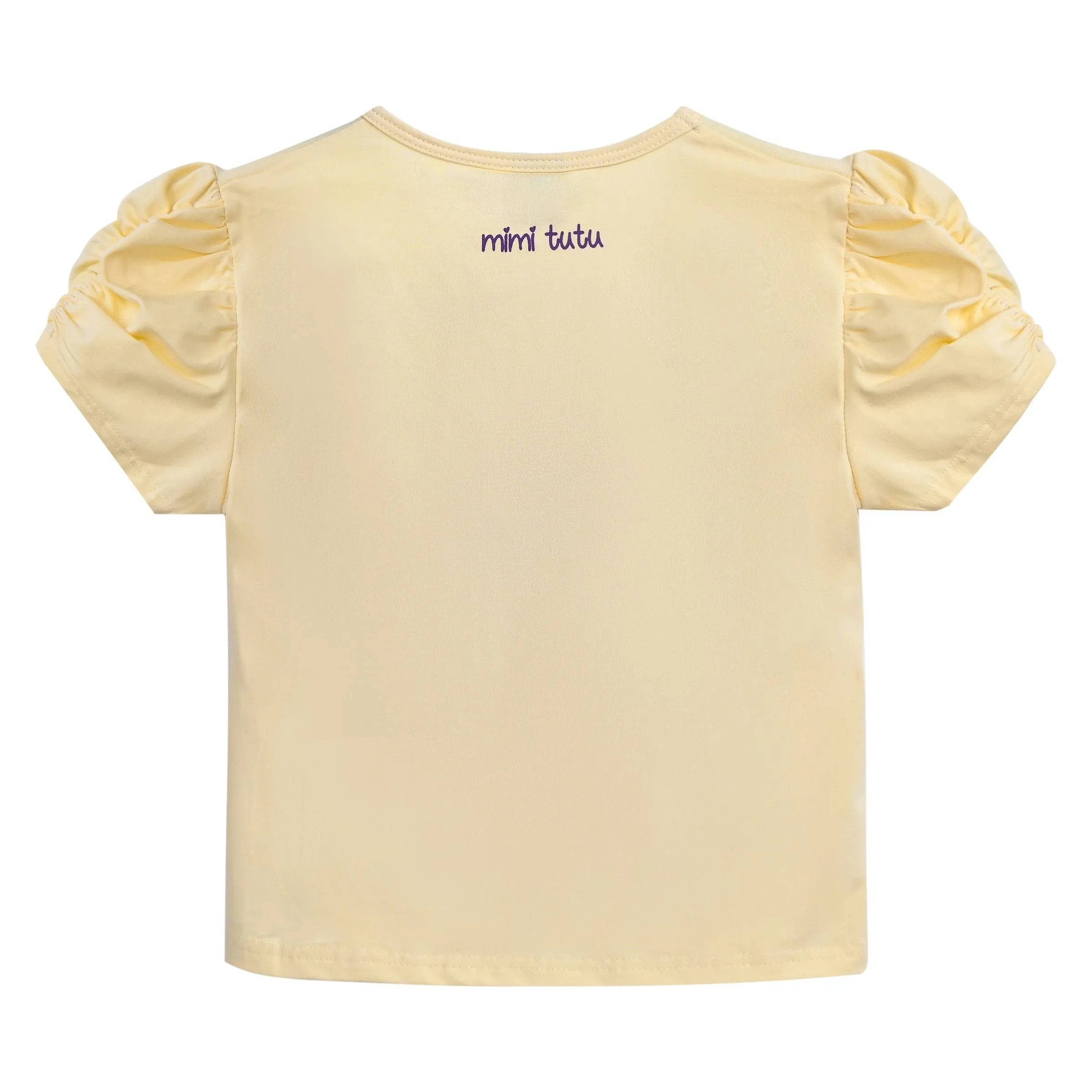Yellow Bear Applique T-Shirt